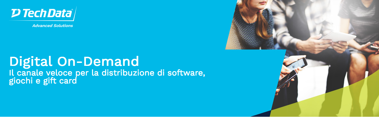 Tech Data accelera la digitalizzazione dei canali con il lancio di soluzioni Digital On-Demand