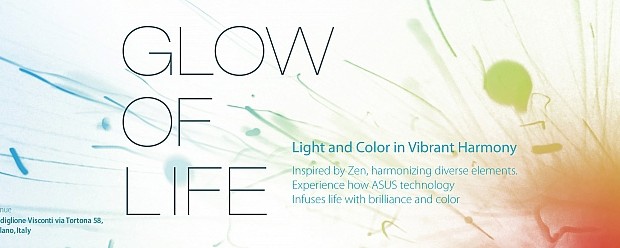 ASUS Design Center presenta Glow of Life
