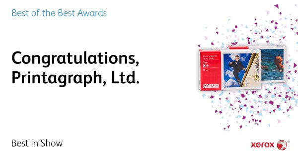 PrintaGraph vince il premio Best of Show di Xerox