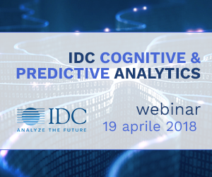 IDC Cognitive & Predictive Analytics Webinar 2018