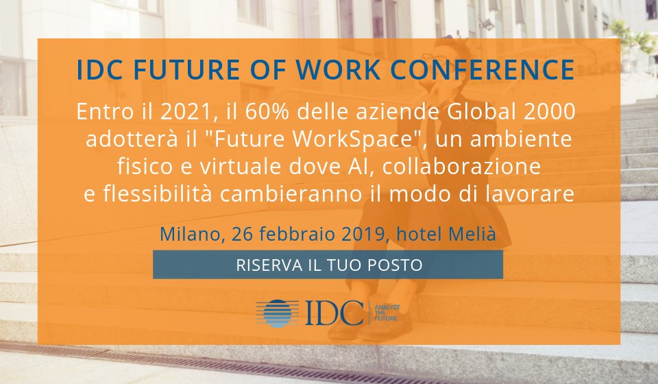 IDC Future of Work Conference 2019