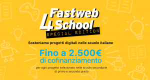Fastweb lancia un'iniziativa per accrescere le competenze digitali a scuola