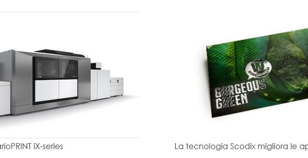 Nuove opportunità di nobilitazione della stampa inkjet digitale con Canon varioPRINT iX-series e le stampanti Scodix Ultra